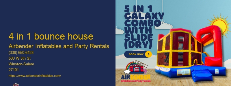 Inflatable party rentals for adults near me