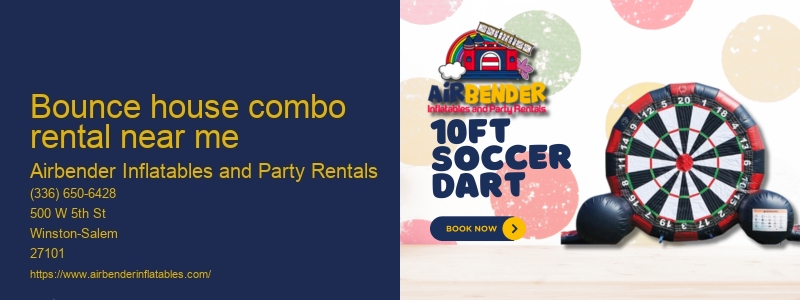 Bounce house combo rental near me