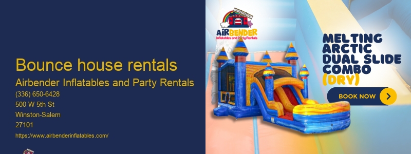 Water inflatables to rent near me