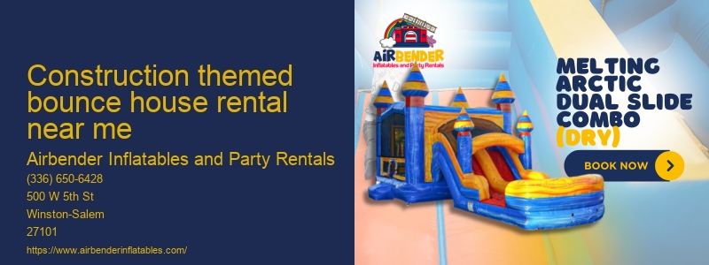 Inflatable water slide rental