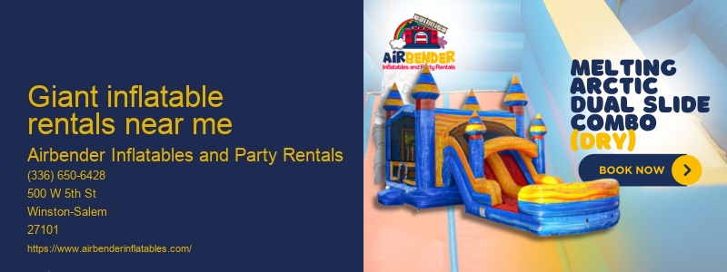 Inflatables for birthday parties