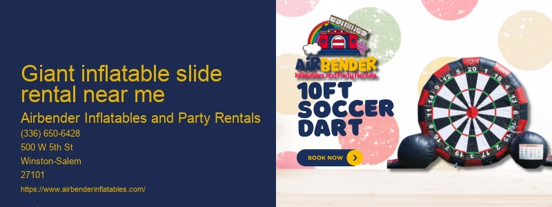 Inflatable party rentals near me