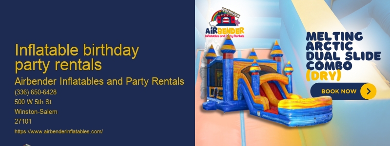 Inflatable playhouse rental near me