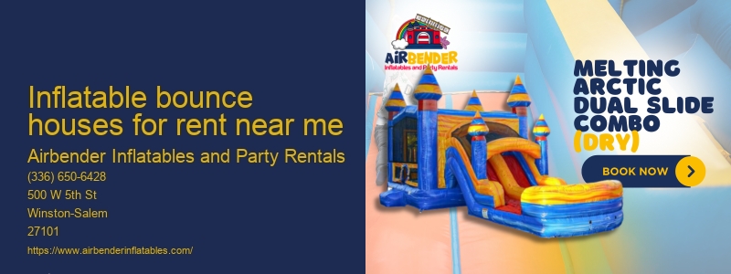 Party inflatable rental near me