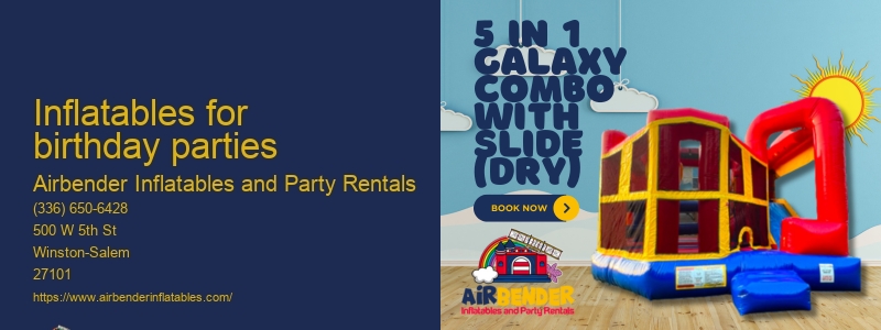 Inflatable games bounce