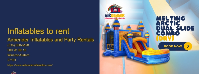 Rent an inflatable