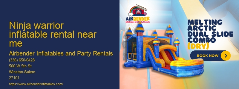 Giant inflatable rentals near me