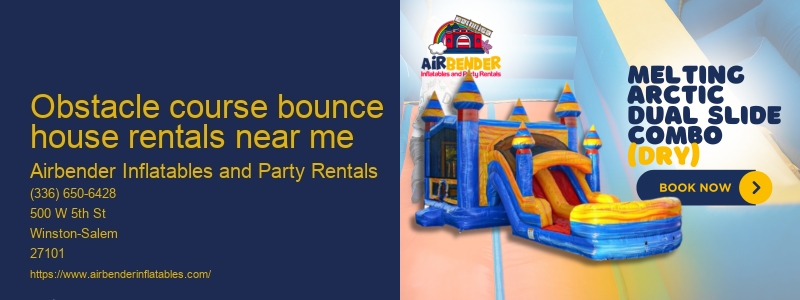 Party inflatable rental near me