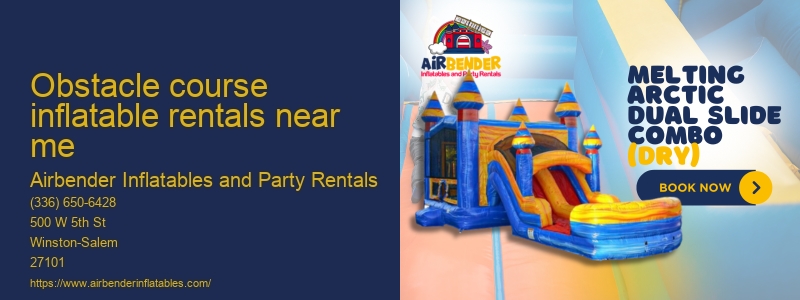 Inflatable party rental near me