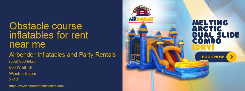 Combo bounce house rental near me