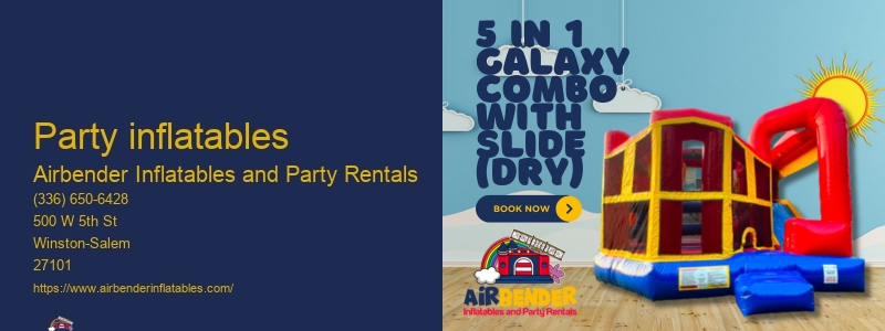 Party rentals bounce house rentals near me